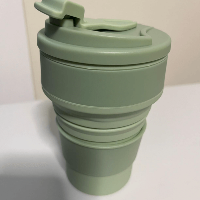 NutriTek™ Collapsible Silicone Coffee Mug