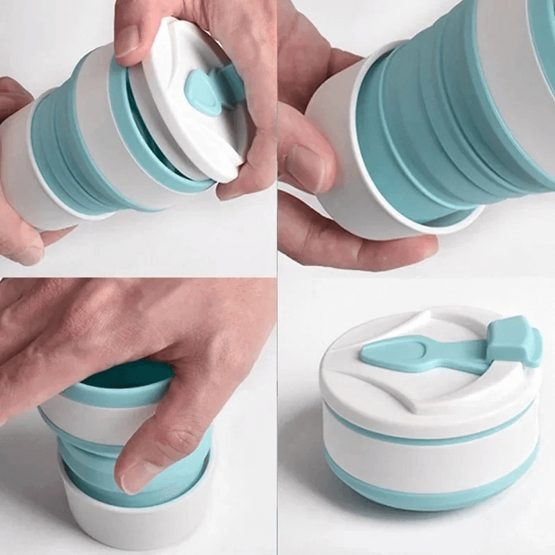 NutriTek™ Collapsible Silicone Coffee Mug