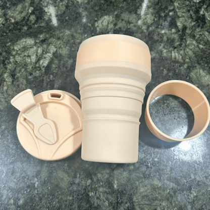 NutriTek™ Collapsible Silicone Coffee Mug